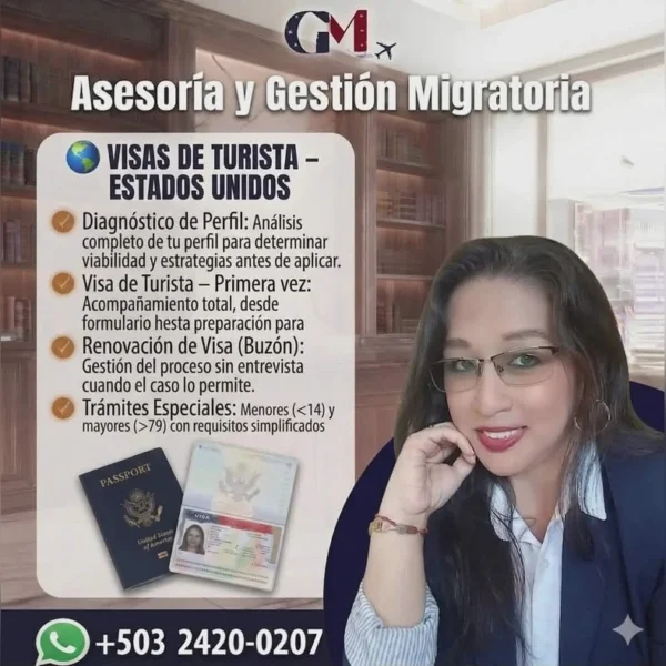 Precalificación virtual gratuita de visa en El Salvador — GM Asesoría Migratoria