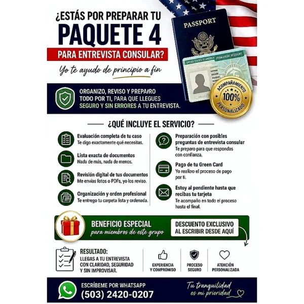 Asesoría migratoria gratis en El Salvador